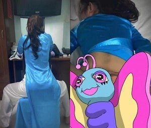 Красивый учитель синей рубашки делает Super Sex