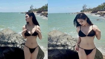 Красивая сестра Дао Ви демонстрирует свою киску