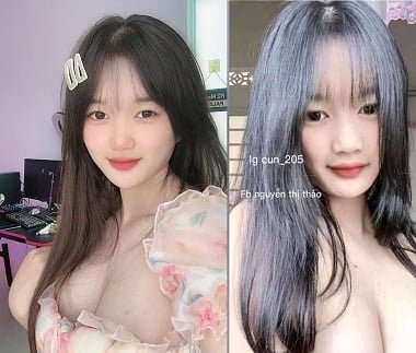 У Ngoc Mai есть большая грудь, чтобы позаботиться о члене